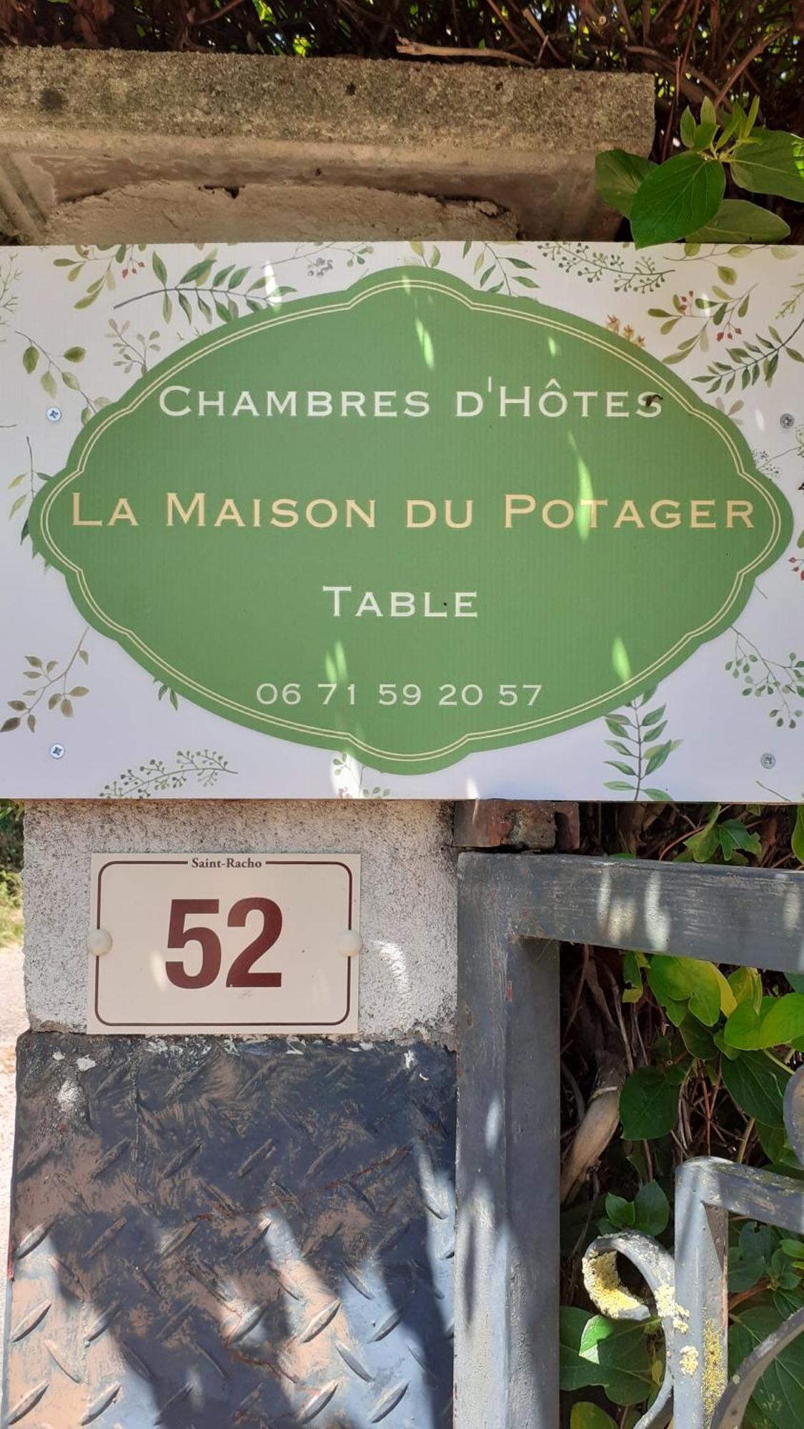 La Maison Du Potager Saint-Racho Exteriér fotografie